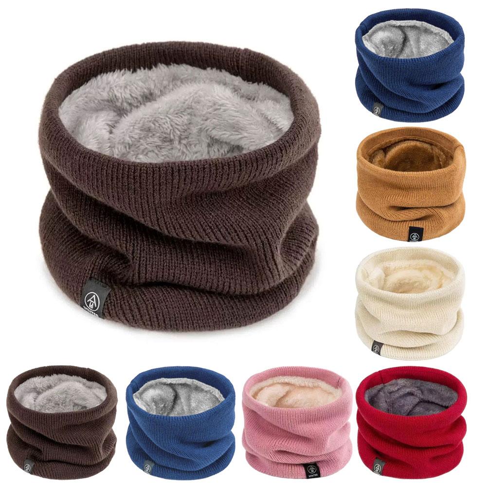 Winter Neck Warmer Gaiter Windproof Thick Fleece Lined Warm Neck Scarf for Skiing Cycling Snowboarding for Men Women