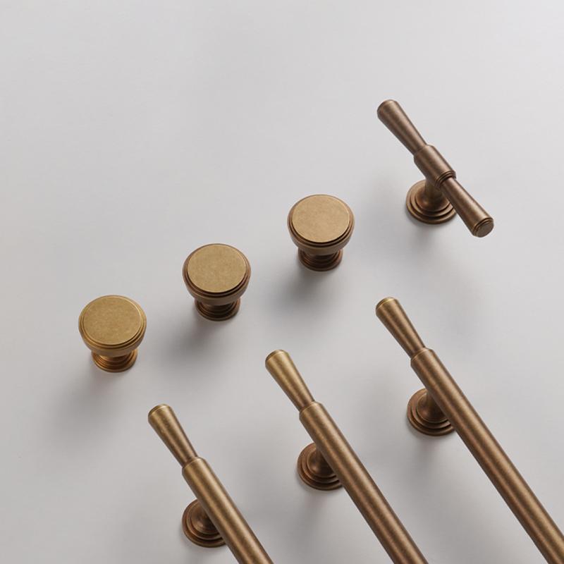 DOOROOM Mässing Möbelhandtag Hem Handskakning Byrå Skåp Högkvalitativ Skåpdörrhandtag Inredningshandtag