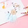 Feather Dream Catcher Charm Keychains Fashion Pendant Car Keyring Backpack Decoration Fashion Jewelry for Women Girls