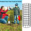 6 Pk Tree Trunk Protector Enhanced Tree Trunk Protection Guards With Metal Stakes Easy-Installation Iron Tree Trunk Protector
