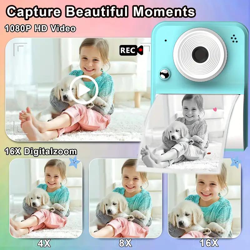 Polaroid High-Resolution Children's Mini Camera & Camcorder