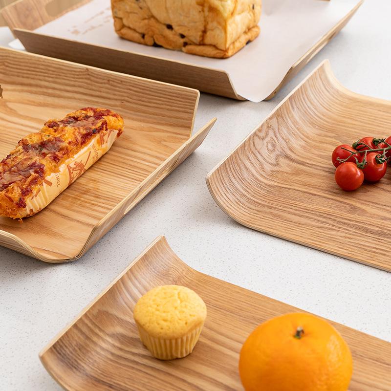 HeMu-Customized Rectangular Water Willow Tray, Cake Bakery Tray, Special Tray for Hotel Restaurant