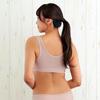 VENEX Recovery Wear Made in Japan Night Bra Gathering Bra with Pads Smoky Pink L 8781 Non-Wired Women's