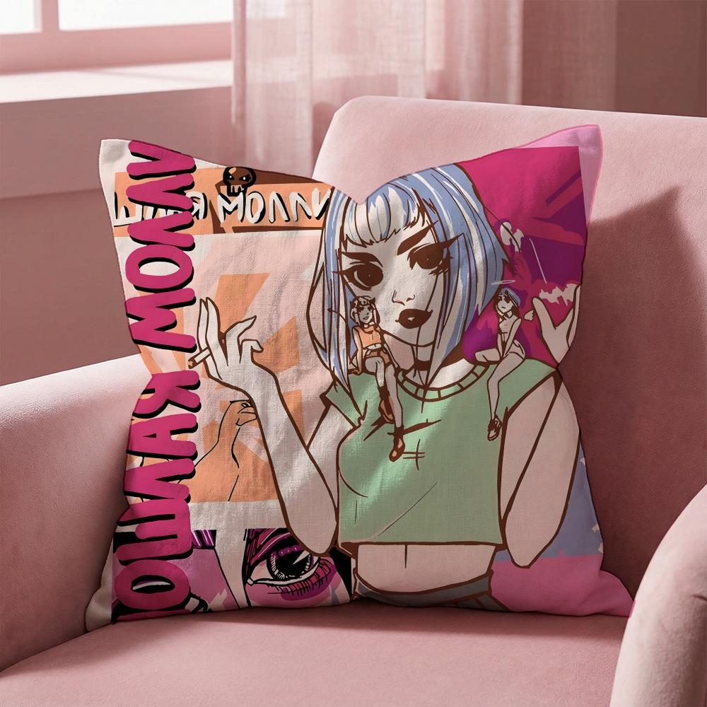 Poshlaya Molly Poshlaya Molly Cushion Cover Multi-Scene Pillow Cover for Home & Car - Reversible, Soft & Durable for Daily Use