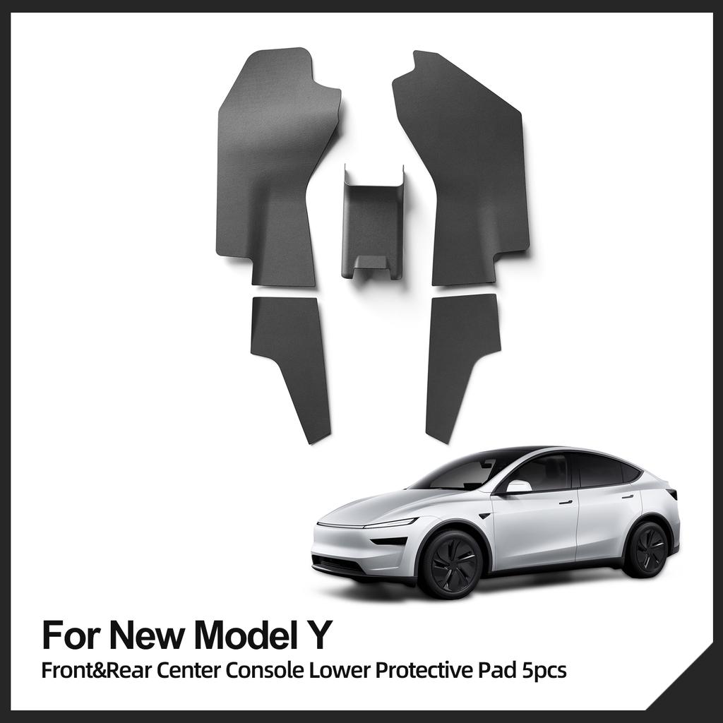 For Tesla Model Y Launch 2025 Juniper Anti-dirt Protective Pad Central Control Side Anti Kick Pad TPE Car Interior Accessories