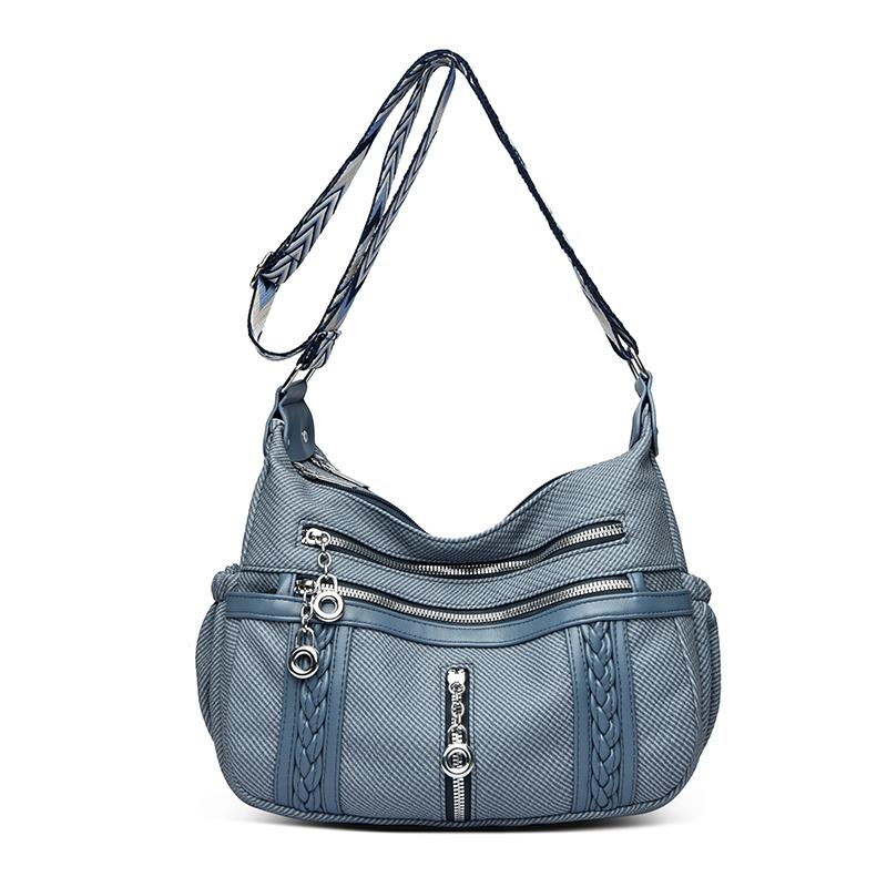 Women's Shoulder Bag Crossbody Bag Large Capacity Multi-Layer Middle-Aged and Elderly Mother Bag