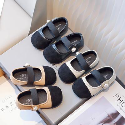 Girl Shoes 2024 Spring New Fashion Girl Princess Shoe Non Slip Breathable Leather Shoe Kids Shoe Kid Casual Shoes Zapatos Niña