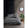 Bedding Set - 1 Duvet Cover 240 X 220 Cm + 2 Pillowcases 60 X 60 Cm - 100% Reinforced Cotton - Black