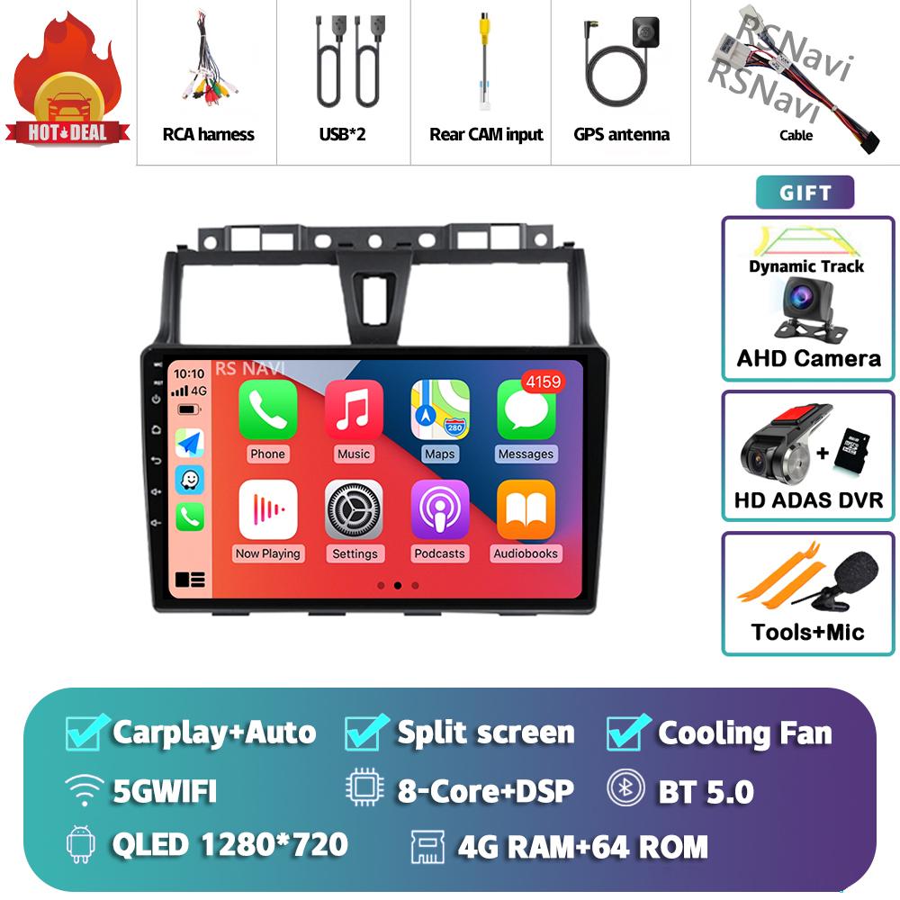 Android 14 Carplay Car Radio For Geely EC7 2014 - 2016 Head Unit 2Din Multimedia Video Player GPS Stereo 360 Camera AI Voice DVD