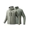 Outdoor Series Simple Versatile Comfortable Casual Hooded Three-In-One Waterproof Jacket Men Jacket 952546603-2