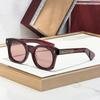 ELMYRI Trendige Handgefertigte Acetat-Sonnenbrille für Damen & Herren - Fotochemisch, Perfekt für den Urlaub & Partys