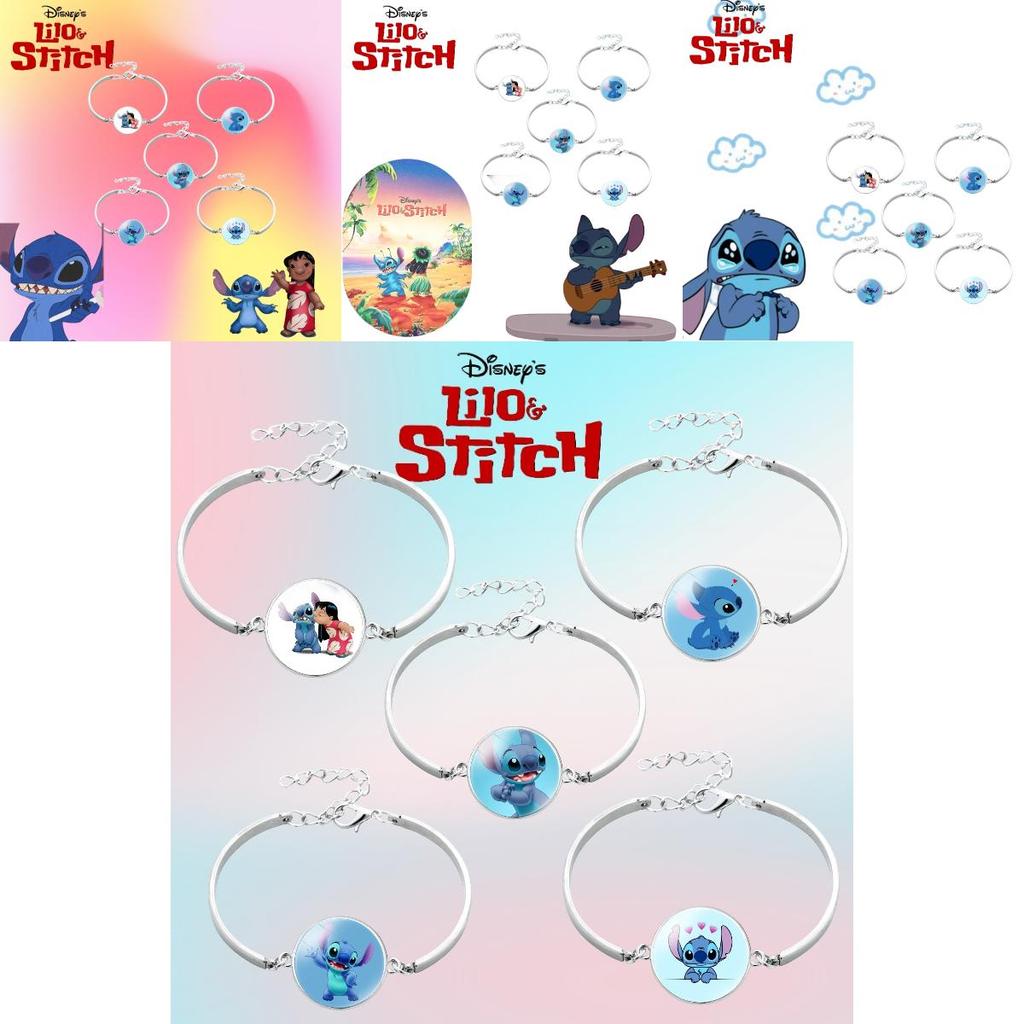 Interstellar Baby Stitch Cartoon Bracelet Time Gem Alloy Wristband