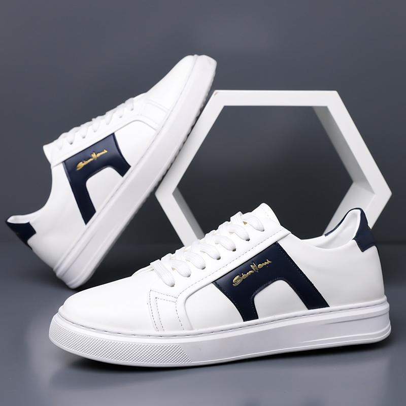 

Men s Board Shoes Korean Version Student Skateboard Shoes Trendy and Versatile Lightweight Men s Casual Sports Shoes 46 чёрный