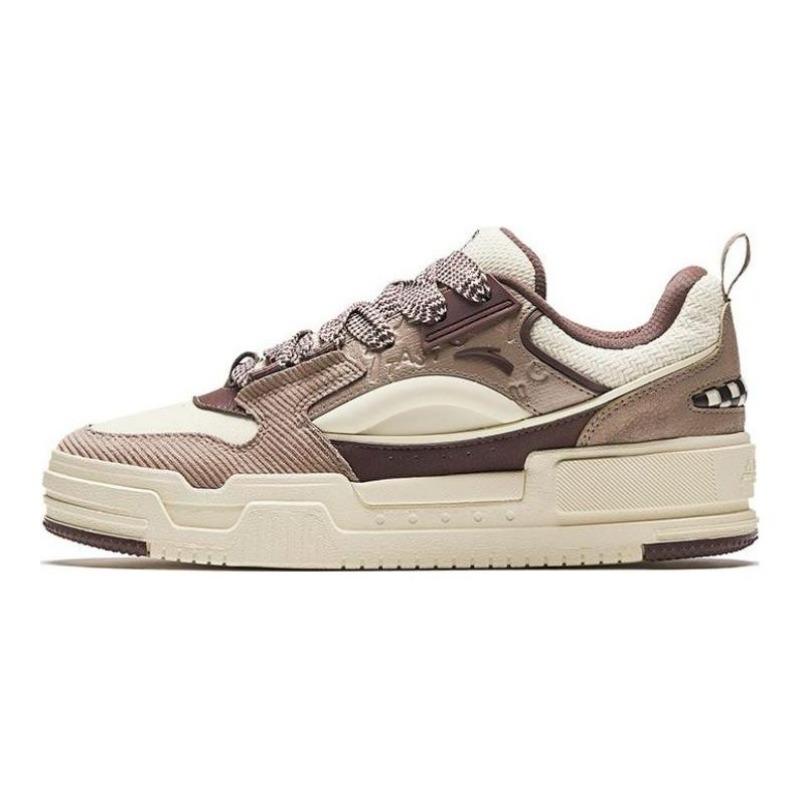 Anta Men s Sugar Bread Low-Top Sneakers Dark Gray/Brown 912348001-1 40.5