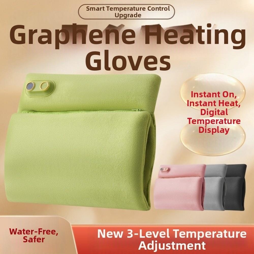 Graphene Technology Hand Warmer USB Operated Overheating Protection Electric Hot Water Bag Waterless Heating Explosion-Proof