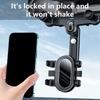 Automotive Cradles Car Phone Holder Adjustable Phone Holder Universal Shockproof Rearview Mirror Mount Clip Type Holder