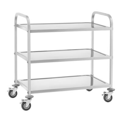 3-Shelf Waiter's Trolley Up To 150 Kg Stainless Steel RCSW62