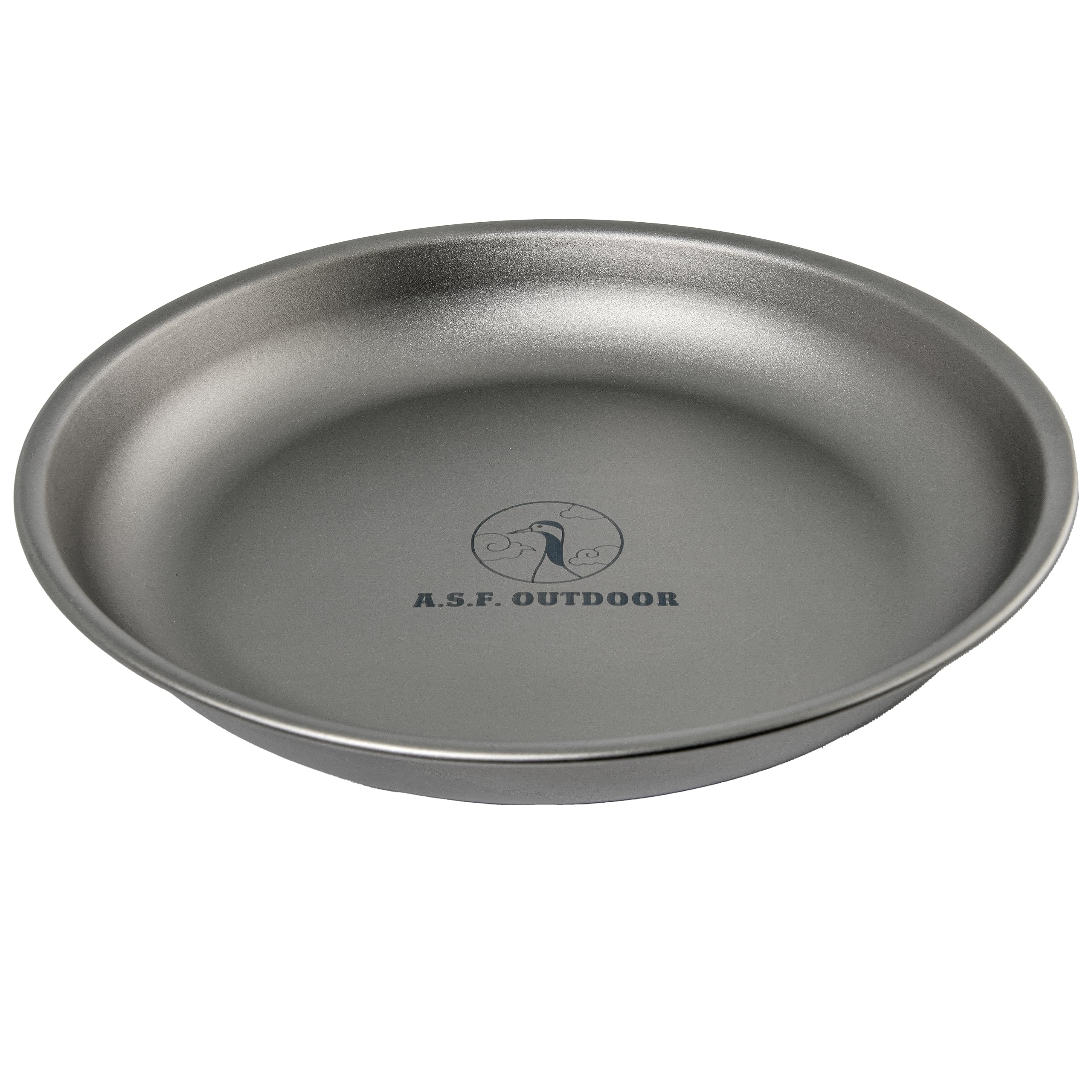 

OUTDOOR Titanium Plate 19cm with Storage Bag A.S.F.