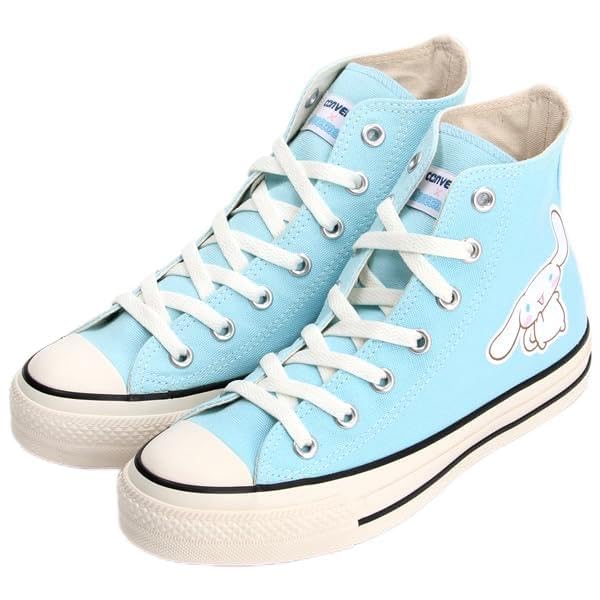 Converse All Star Cinnamoroll HI Light Size Cm (R) Sneakers, Blue, 25.0