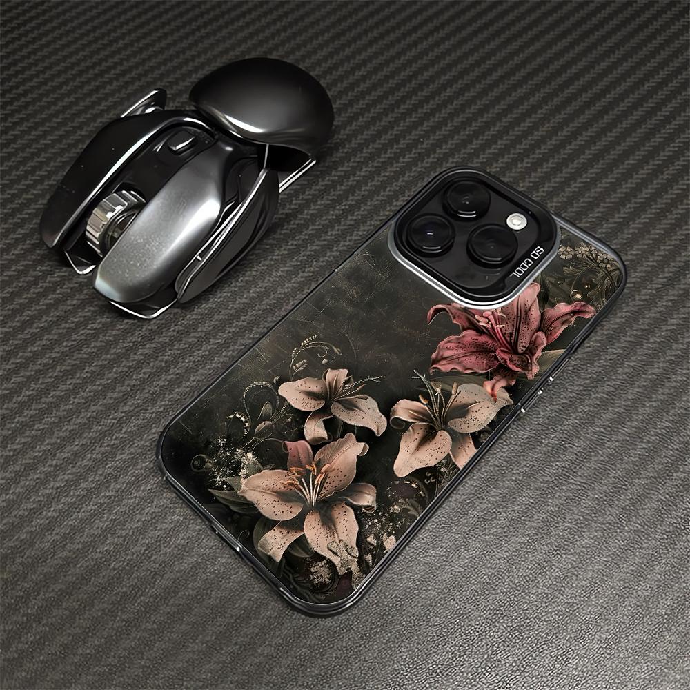 Coque de téléphone Morning Glory pour iPhone 16 12 13 11 14 15 Pro Max X Xs XR 7 8 Plus SE2020 2022 Coque antichoc Funda