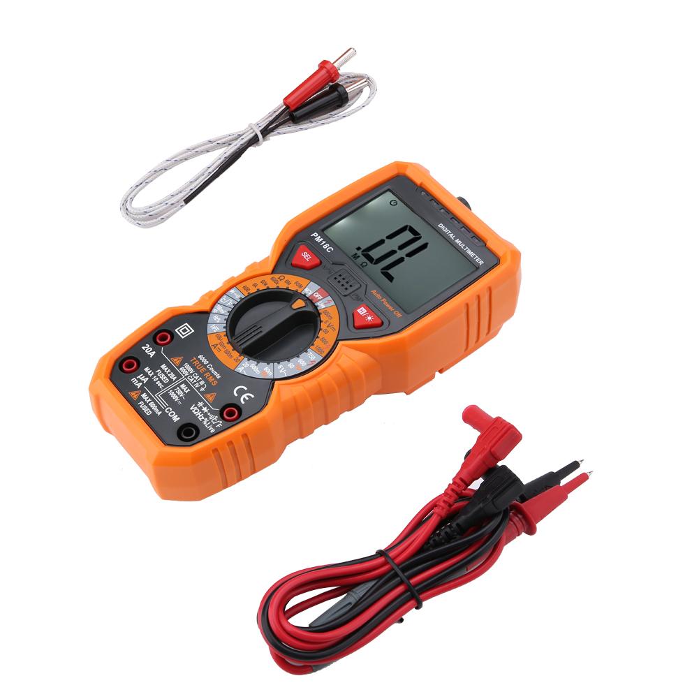 PEAKMETER PM18C Intelligentes Digitalmultimeter Spannung Widerstand NCV-Tester