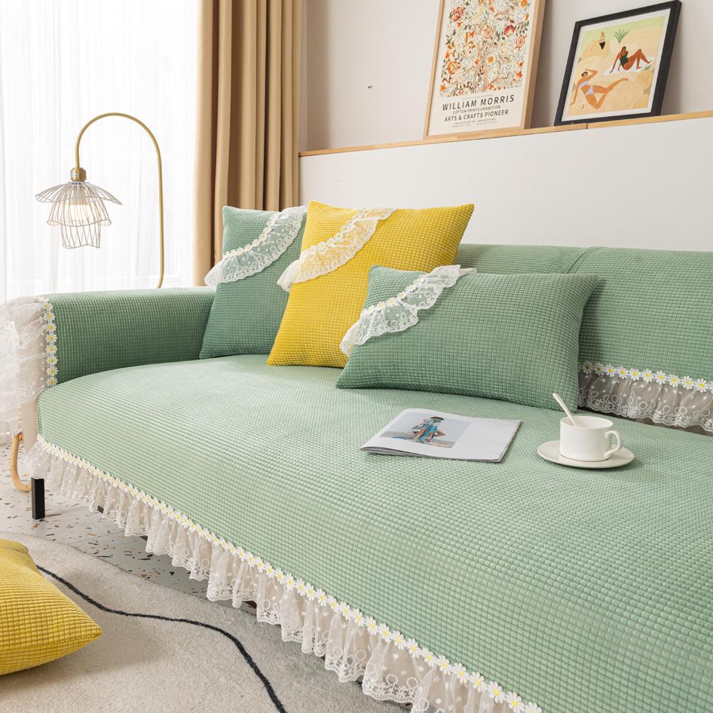 

Простой современный чехол для дивана с кукурузой, подушка для дивана, спинка, чехол для полотенец, ткань, нескользящие подушки для сиденья, четыре сезона 70X70