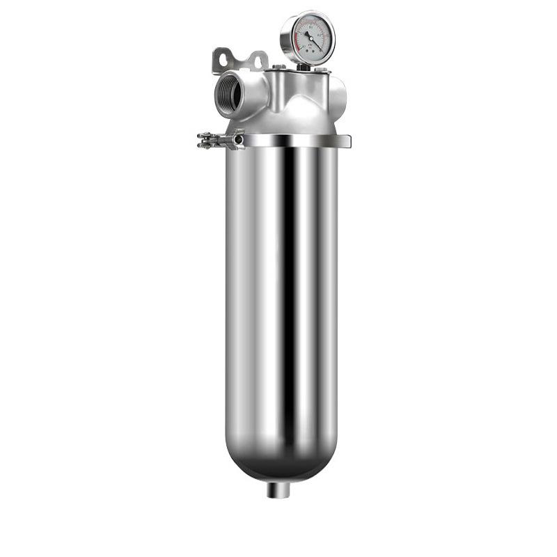 Stainless Steel High Flow Sediment Pre-filter for Whole House and Commercial Use