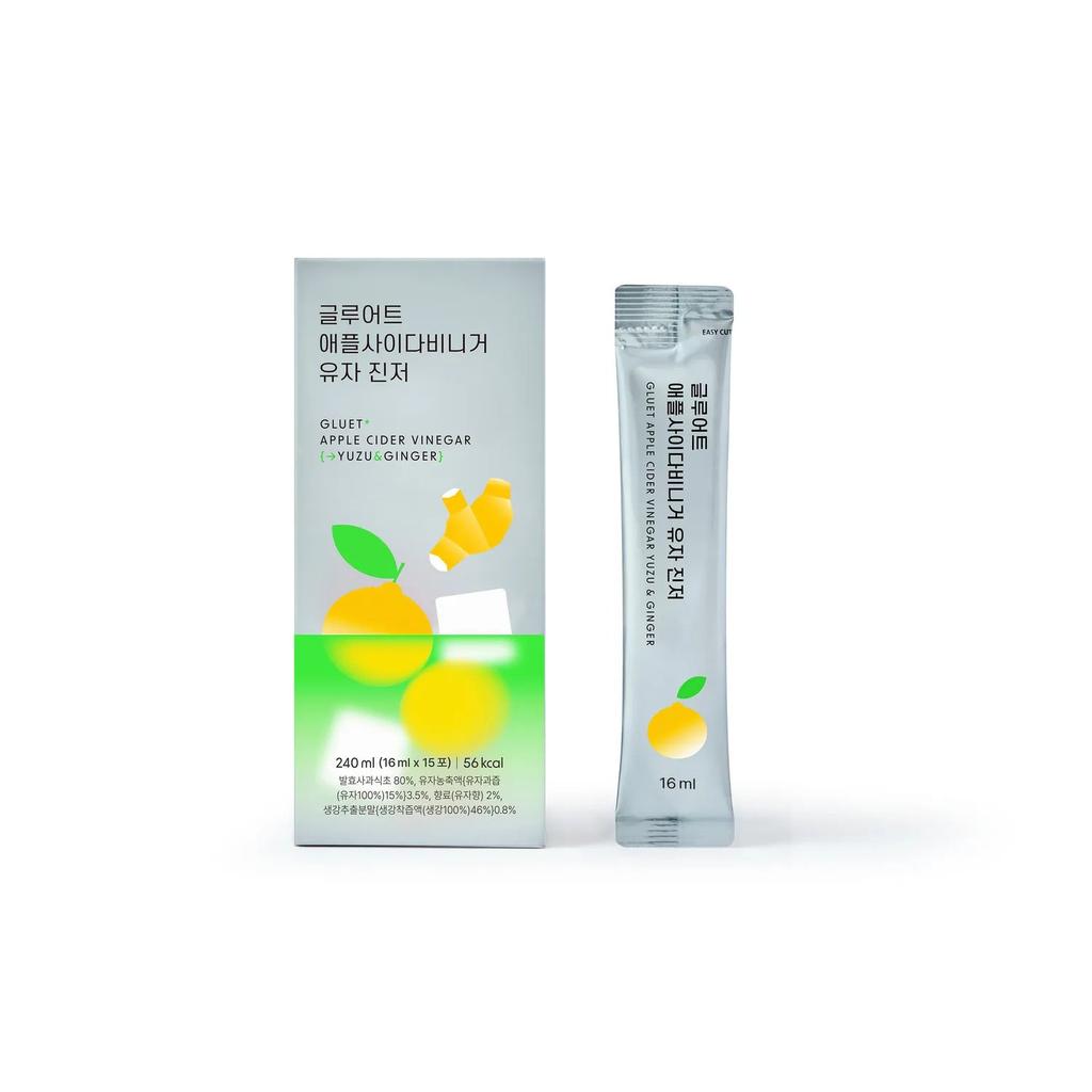 Gluet Aceto di Mele Yuzu Zenzero 15T