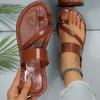 Fashion 2025 Summer New Large Sandals Breathable Flat Slippers Outdoor Travel Women's Shoes High Quality Beach Women's Slippers
