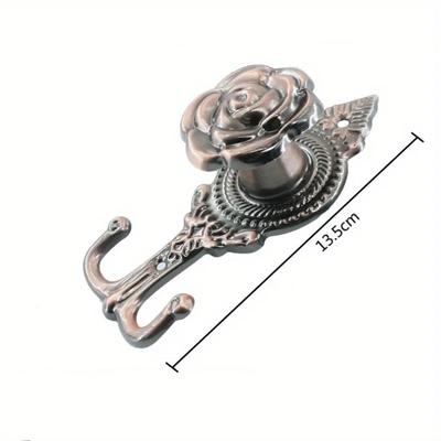 1 çift (Vidalarla) Avrupa Tarzı Perde Kancaları Ev Dekorasyonları Vintage Duvarlar Asılı Oturma Odası Yatak Odası Giyim