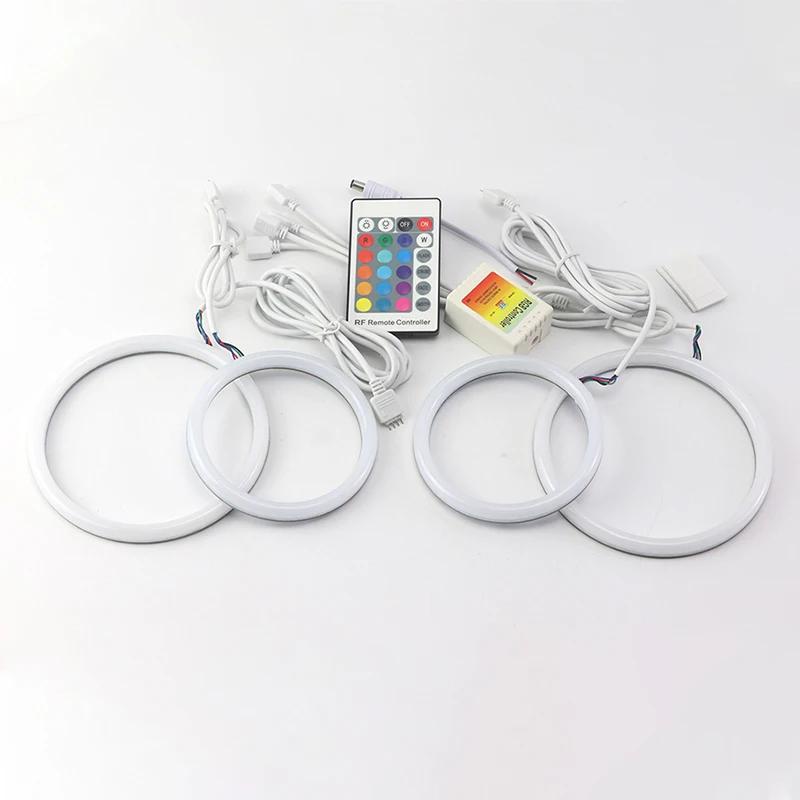 For BMW E91 E90 LCI 09-12 Xenon Headlights Car Accessories 16-Color DRLs - 4 Programmable Flash Modes & Brightness Adjustment