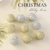 Tree Yarn Christmas Ball Ornaments For Tree Decoration Diy Craft Supplies Gift