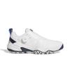 Adidas CodeChaos Boa Comfortable Sports Shock Absorption Non-Slip Support Low Top Golf Shoes Men Golf Shoes White Blue IH8443