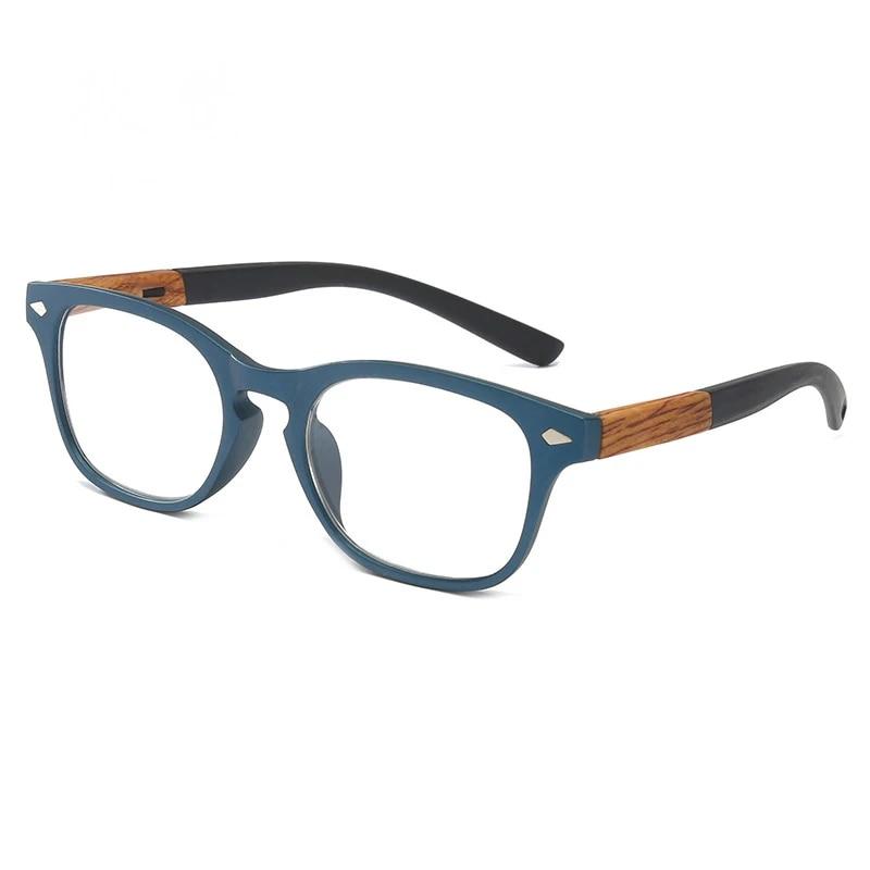 Wood Grain Reading Glasses for Women Men Fashion Presbyopia Presbyopic Eye Glasses Male Feamle Diopter + 1.5 2 2.5 3 3.5