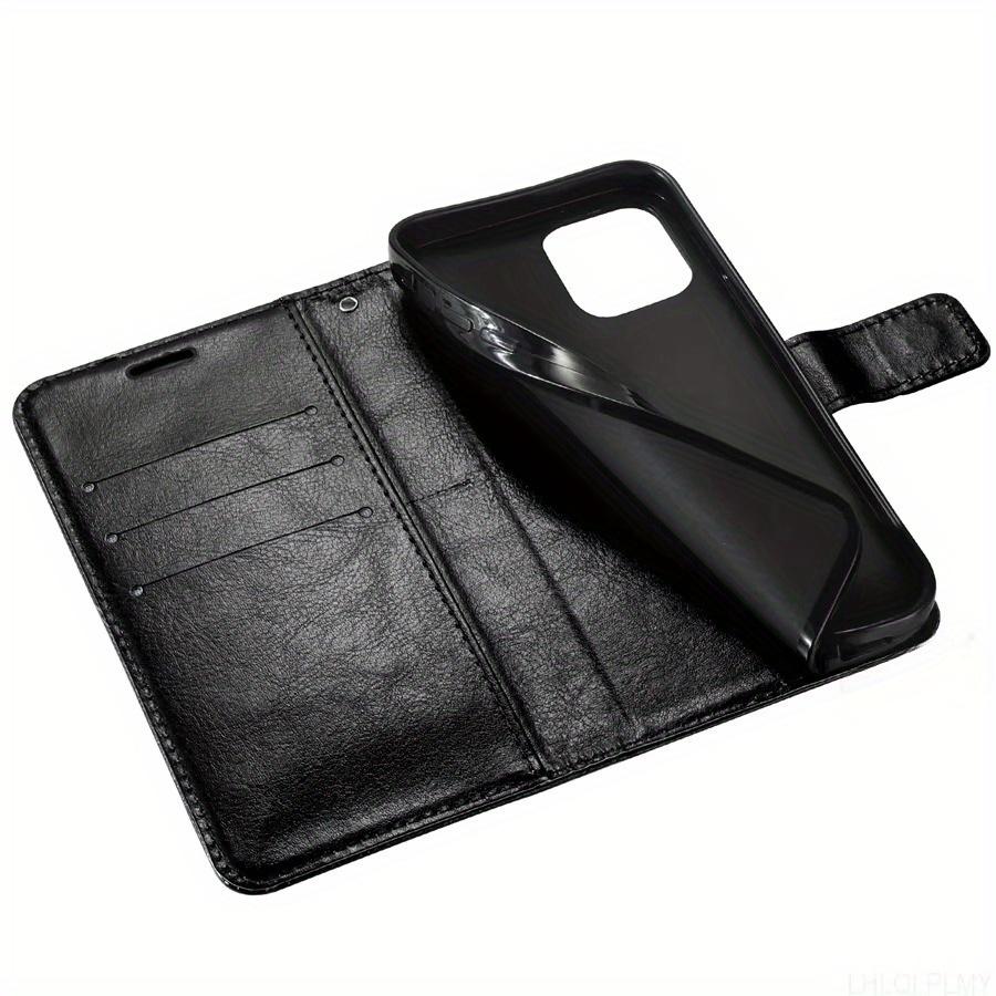 Flip PU Wallet Leather Case + Tempered Glass Screen Protector for Samsung Galaxy S25 Edge S24 Plus S23 Ultra S22 S21 S20 FE Card Holder & Kickstand