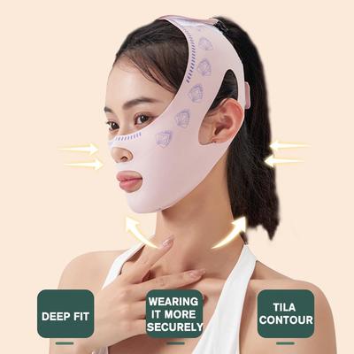 V Face Slimming Bandage V Line Face Shaper Women Chin Cheek Lift Up Belt Facial Massage Strap Skin Care Reusable Beauty Tools