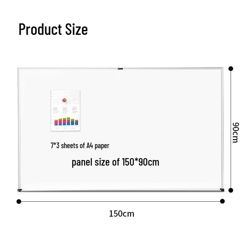 Deli 7846 Magnetic Wall Whiteboard