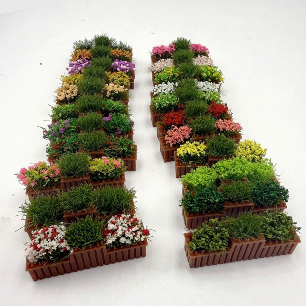 1:12 Scale Cherry Blossom Flowers Lifelike Garden Lifelike Artificial Flower Doll House Decor