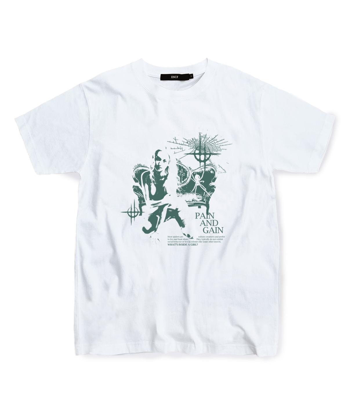 Escape From Green Pain & Gain T-Shirt White L