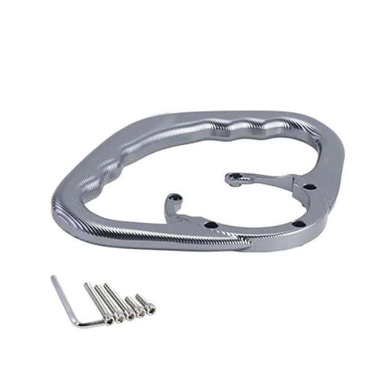 Motorcycle Fuel Oil Tank Cap Cover Armrest Bracket Rear Seat Handle FOR CFMOTO CF250SR CF 250 SR 250SR Track Edition MY22 MY22 - Titanium