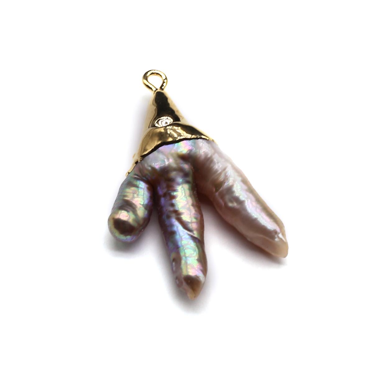 

Жемчужный кулон из пресноводного жемчуга в стиле барокко для изготовления ювелирных изделий, аксессуаров для ожерелья своими руками 15x20-20x40mm