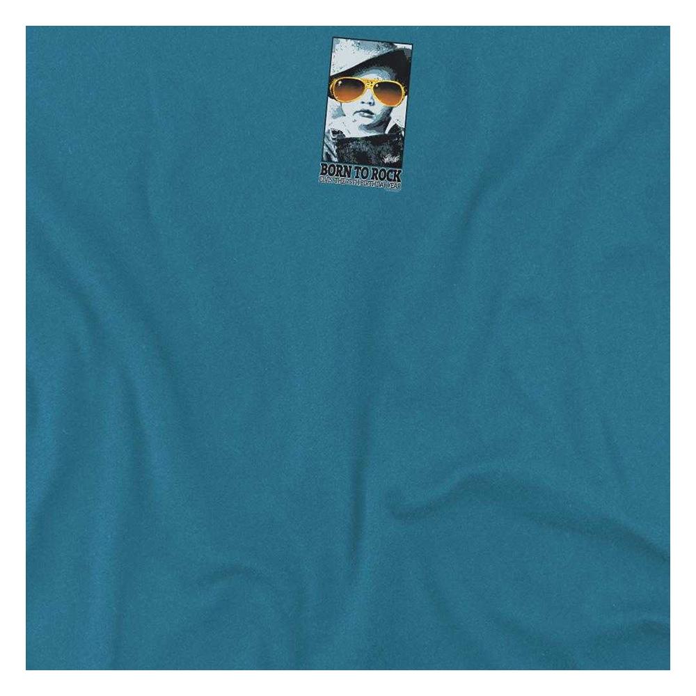 Elvis Presley Unisex Adult Born To Rock T-Shirt