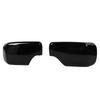 Glossy Black Mirror Cover Caps Protective ABS Left Right Side Door Rearview Mirror Covers Replacement for 3 Series E46