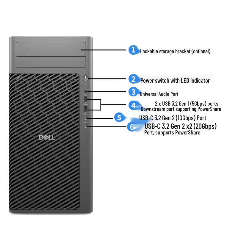 Dell Pro Max T2 AI Deep Learning Workstation (CN Version)