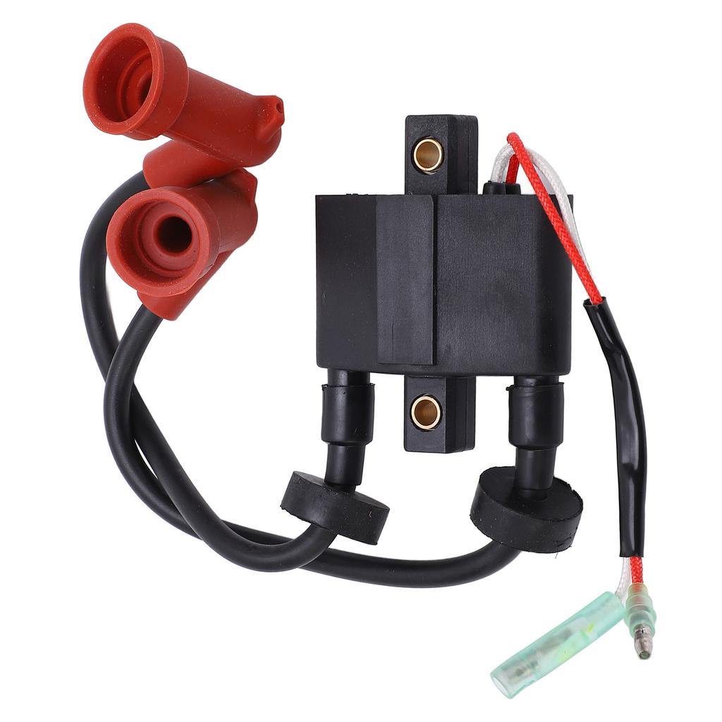Outboard Motor Ignition Coil Assembly Marine Ignition Coil for 40HP High Pressure Cap 6F5?85570