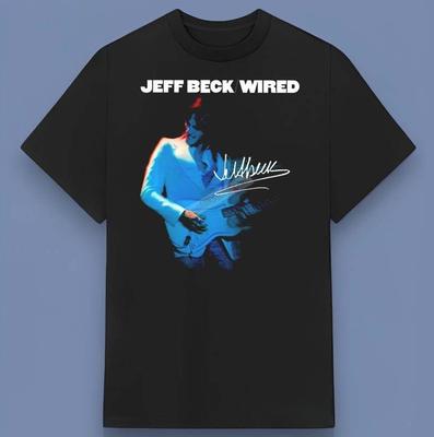 Exclusive Design Jeff Beck Wired Album T-shirt Gift for Friend Size S-4XL