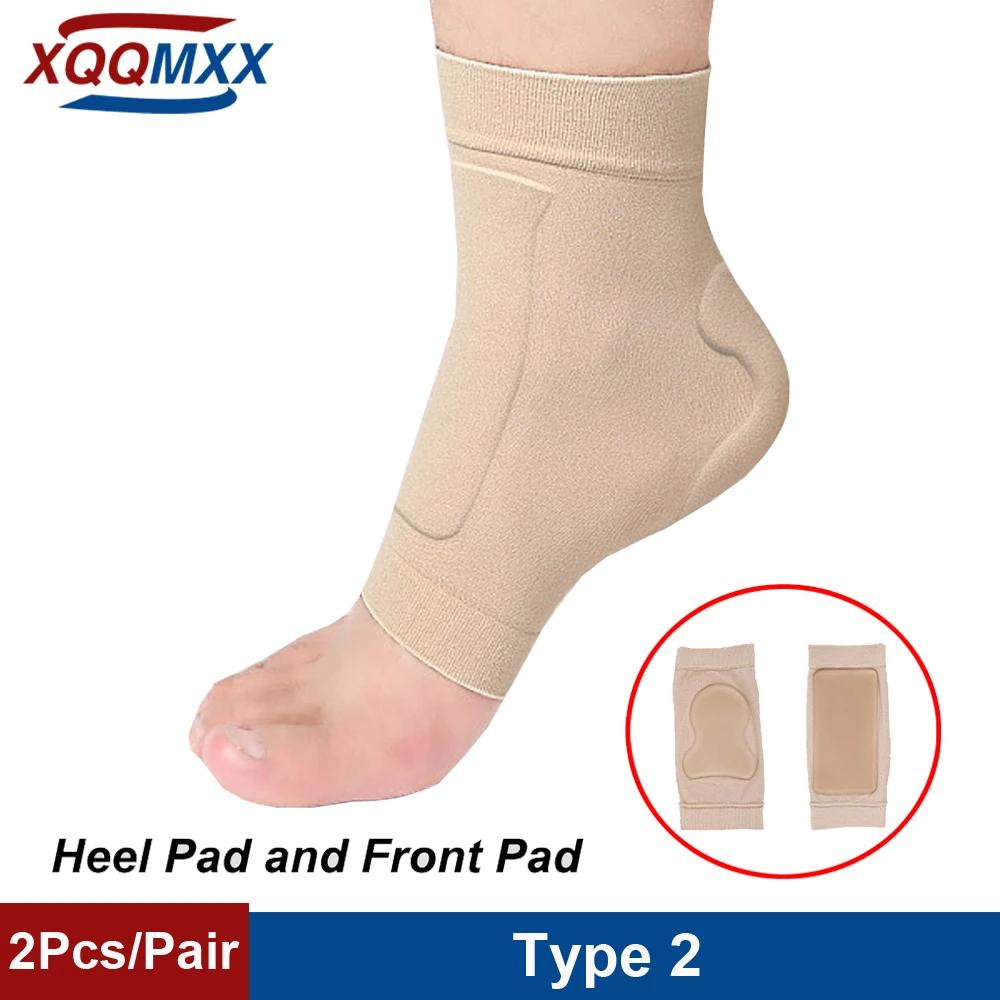 Durable And Safe 1Pair Ankle Malleolar Gel Sleeves Padded Skate Sock With Ankle Bone Pads For Figure Skating Hockey Inline Roller Skihiking