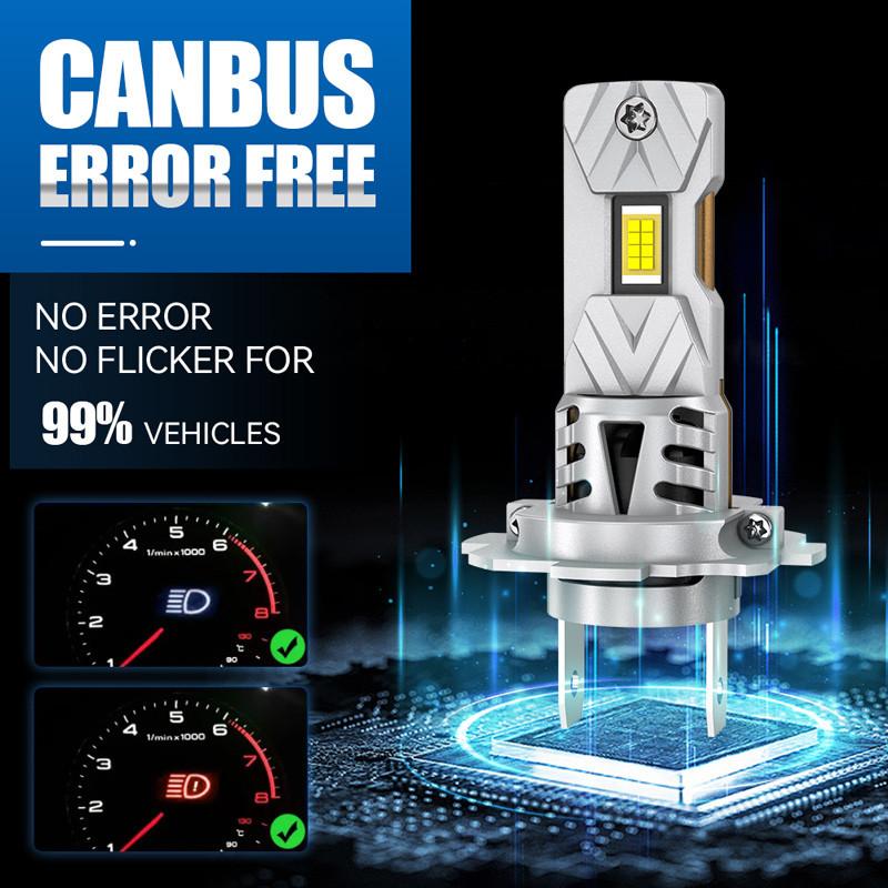 12V Universal Motors Headlight Fog Light LED Bulb-H7 Socket-V16 Direct Plug Integrated 16 LED 6500K White