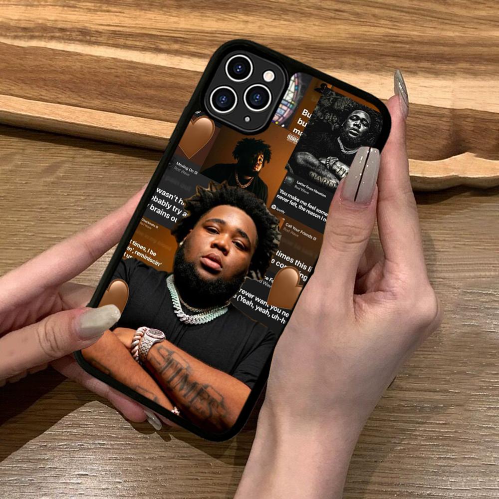 Rod Wave Rapper Cool Man Phone Case Silicone PC+TPU For For IPhone 11 12 13 14 15 16 Plus Pro Max Cover
