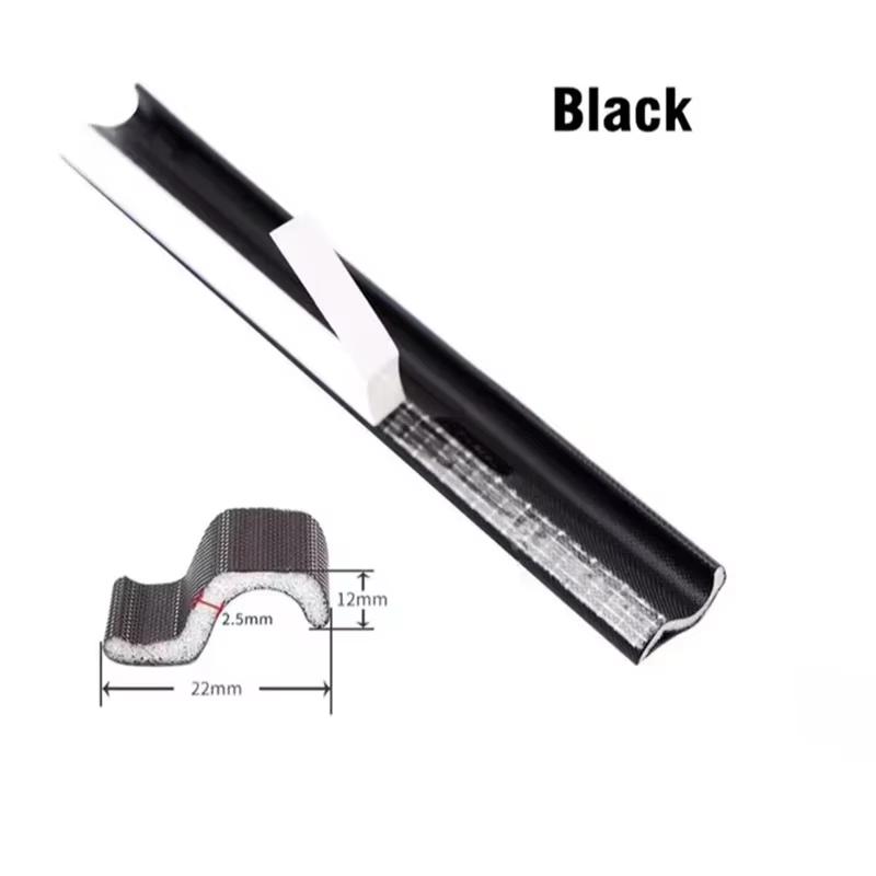 

1PC 1/3/5m Self Adhesive Door Window Sealing Strip Soundproof acoustic foam seal tape Weather Stripping gap Filler Window 1m чёрный